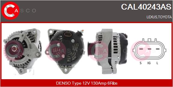 CASCO CAL40243AS Brand New...