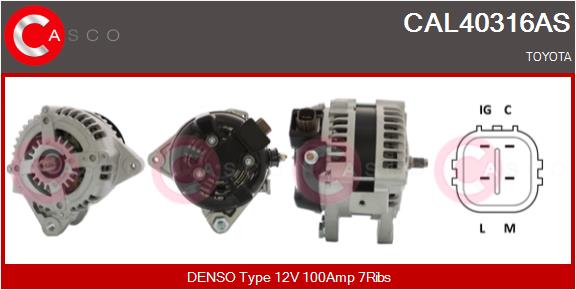 CASCO CAL40316AS Brand New...