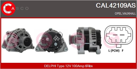 CASCO CAL42109AS Brand New...