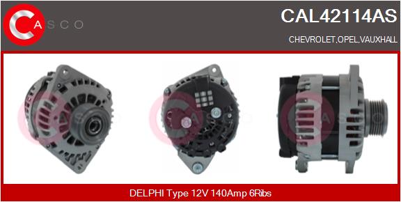 CASCO CAL42114AS Brand New...