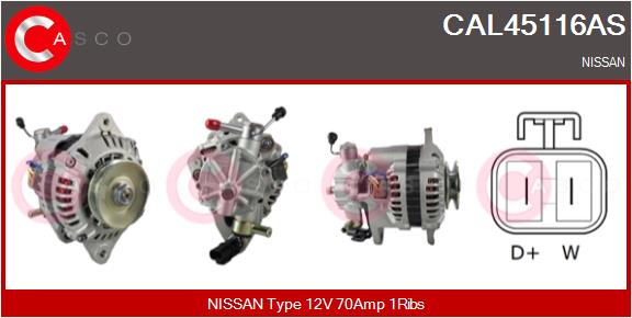 CASCO CAL45116AS Brand New...