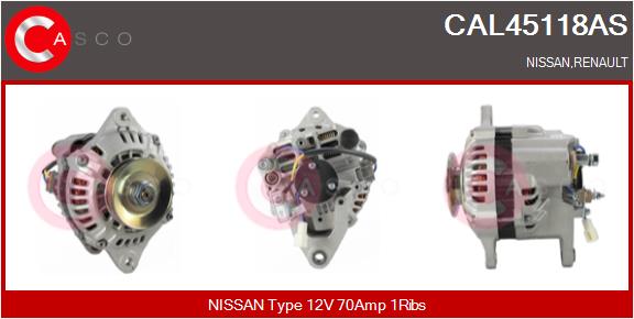 CASCO CAL45118AS Brand New...