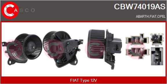 CASCO CBW74019AS Βεντιλατέρ...