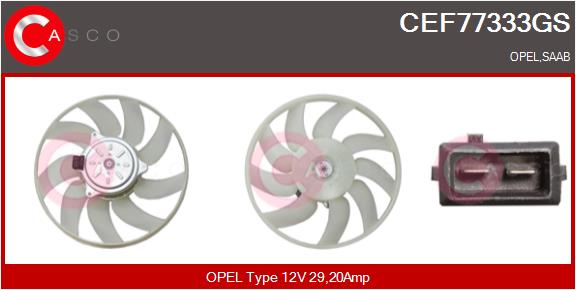 CASCO CEF77333GS Genuine...