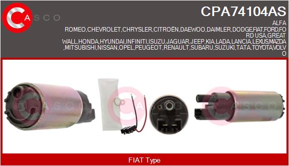 CASCO CPA74104AS Brand New...
