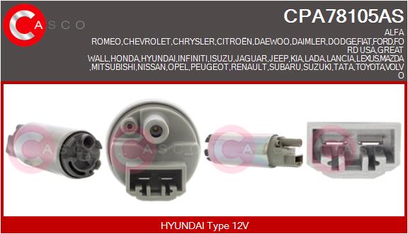 CASCO CPA78105AS Brand New...