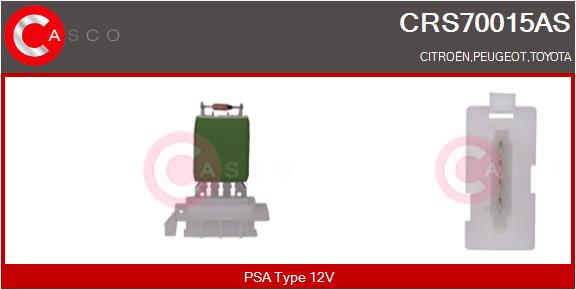 CASCO CRS70015AS Brand New...