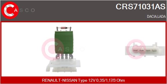 CASCO CRS71031AS Brand New...