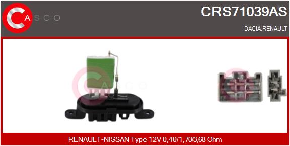 CASCO CRS71039AS Brand New...