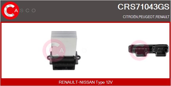CASCO CRS71043GS Genuine...