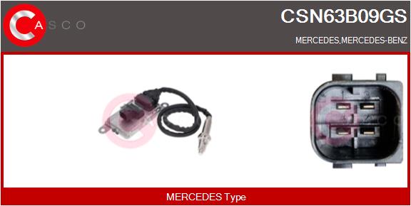 CASCO CSN63B09GS Genuine...