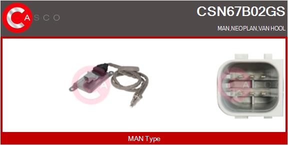 CASCO CSN67B02GS Genuine...