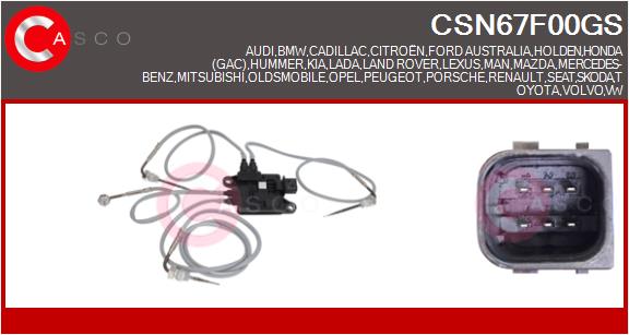 CASCO CSN67F00GS Genuine...