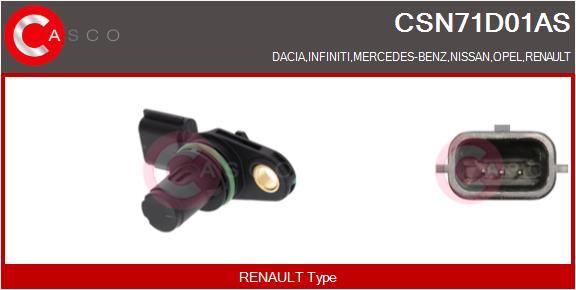 CASCO CSN71D01AS Brand New...