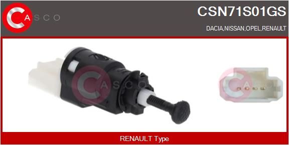 CASCO CSN71S01GS Genuine...
