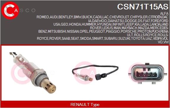 CASCO CSN71T15AS Brand New...