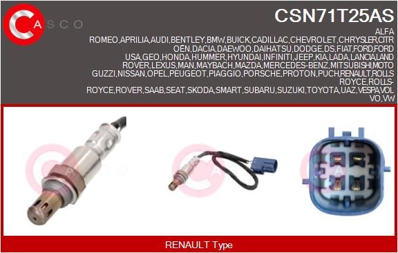 CASCO CSN71T25AS Brand New...