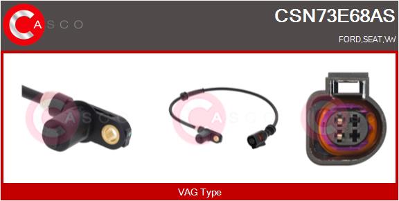 CASCO CSN73E68AS Brand New...