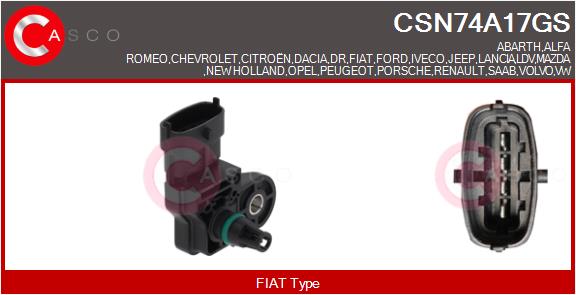 CASCO CSN74A17GS Genuine...