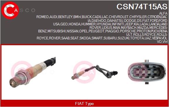 CASCO CSN74T15AS Brand New...