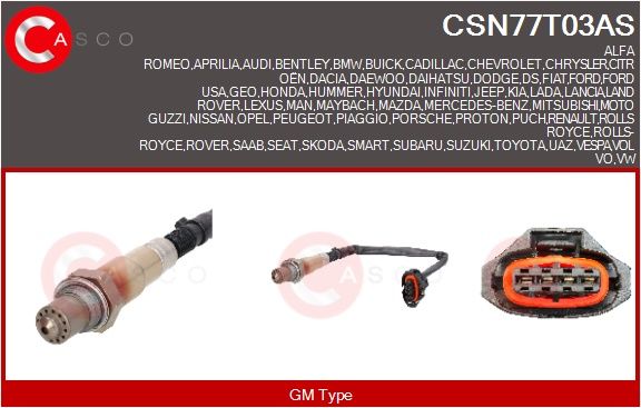 CASCO CSN77T03AS Brand New...