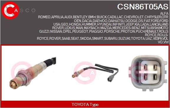 CASCO CSN86T05AS Brand New...