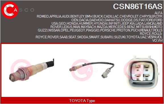 CASCO CSN86T16AS Brand New...