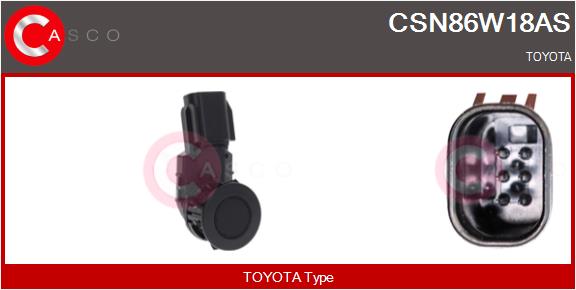 CASCO CSN86W18AS Brand New...
