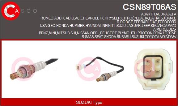 CASCO CSN89T06AS Brand New...