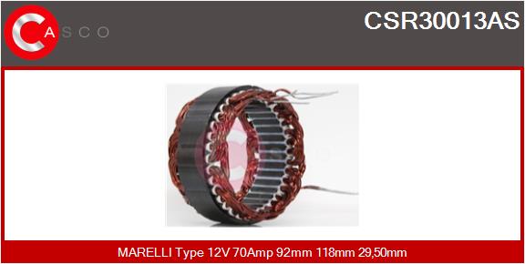 CASCO CSR30013AS Brand New...