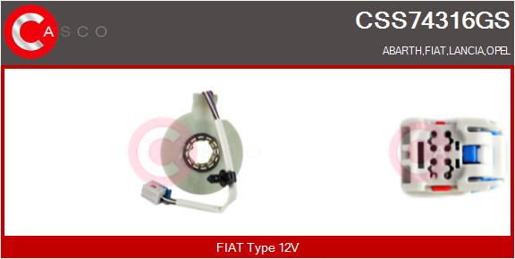CASCO CSS74316GS Genuine...