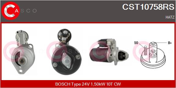CASCO CST10758RS Reman...