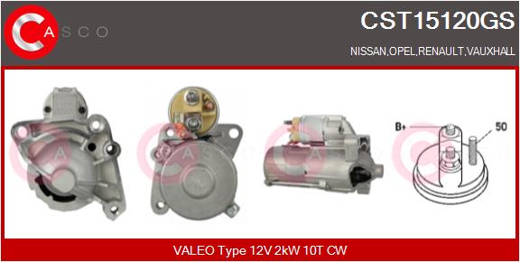 CASCO CST15120GS Starter
