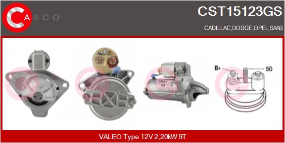 CASCO CST15123GS Genuine...