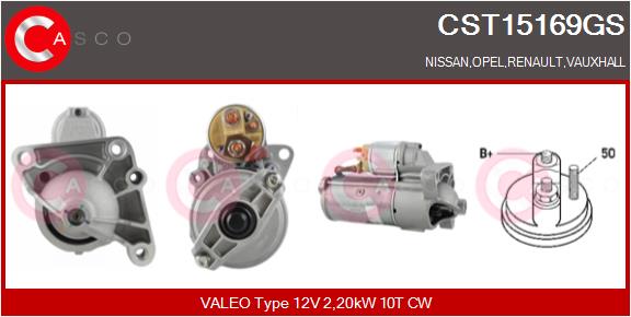 CASCO CST15169GS Genuine...