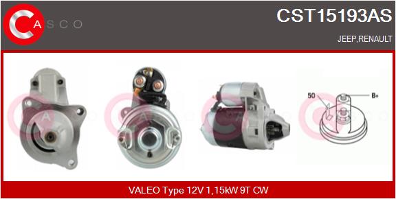 CASCO CST15193AS Brand New...