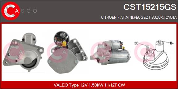CASCO CST15215GS Genuine...