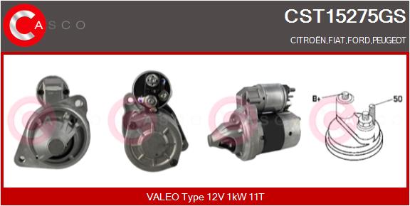 CASCO CST15275GS Genuine...