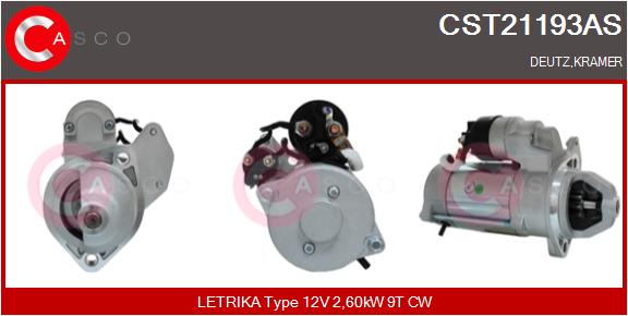 CASCO CST21193AS Brand New...