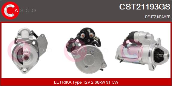 CASCO CST21193GS Genuine...