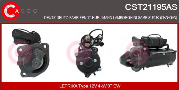 CASCO CST21195AS Brand New...
