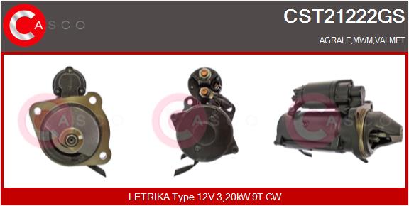 CASCO CST21222GS Genuine...