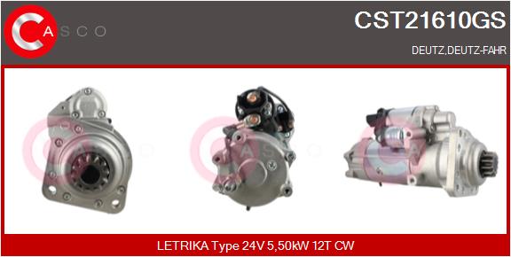 CASCO CST21610GS Genuine...