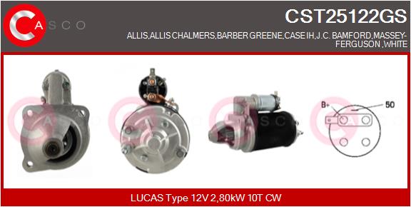CASCO CST25122GS Genuine...