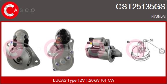 CASCO CST25135GS Genuine...
