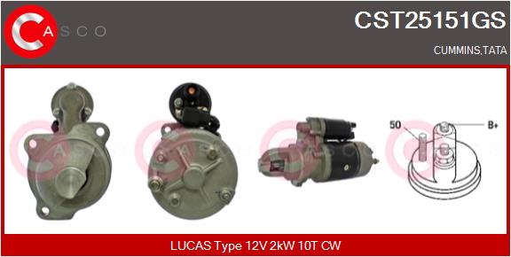 CASCO CST25151GS Genuine...
