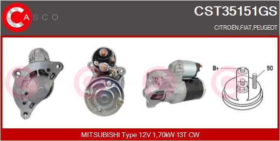 CASCO CST35151GS Genuine...