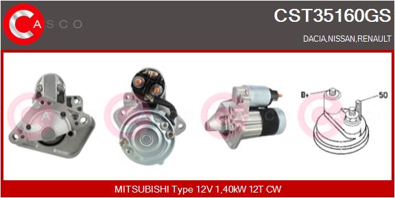 CASCO CST35160GS Genuine...