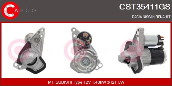 CASCO CST35411GS Genuine...