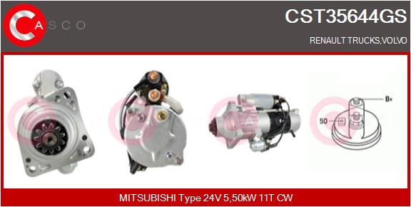 CASCO CST35644GS Genuine...